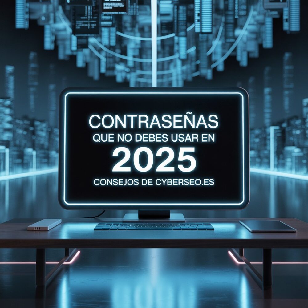 Contraseñas que NO debes usar en 2025